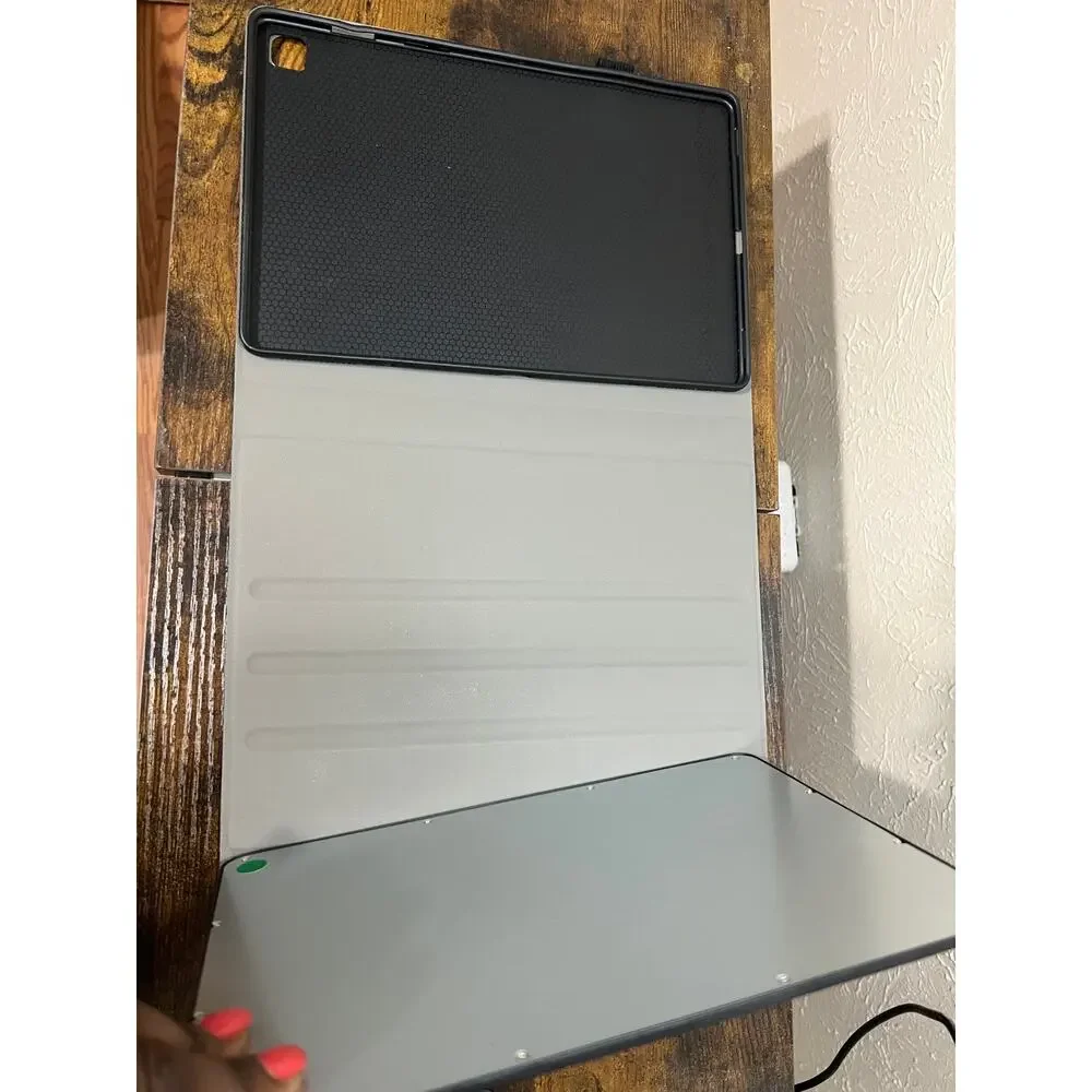 TouchPad Keyboard Case for Galaxy Tab S5e 2019 SM, Black-(Keyboard not working)